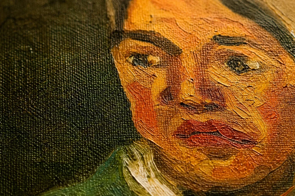امرأة فلاحة جالسة (نصف شخصية) - الصورة 7